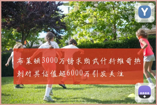 布莱顿3000万镑求购武什科维奇热刺对其估值超6000万引发关注